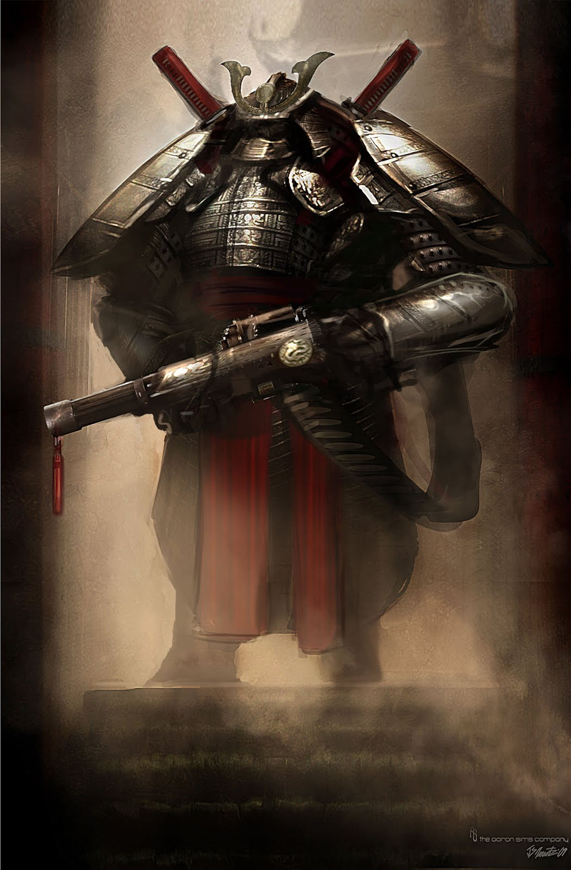Illustration for article titled Sucker Punch concept art shows off Zack Snyder's samurai robot in exquisite detail